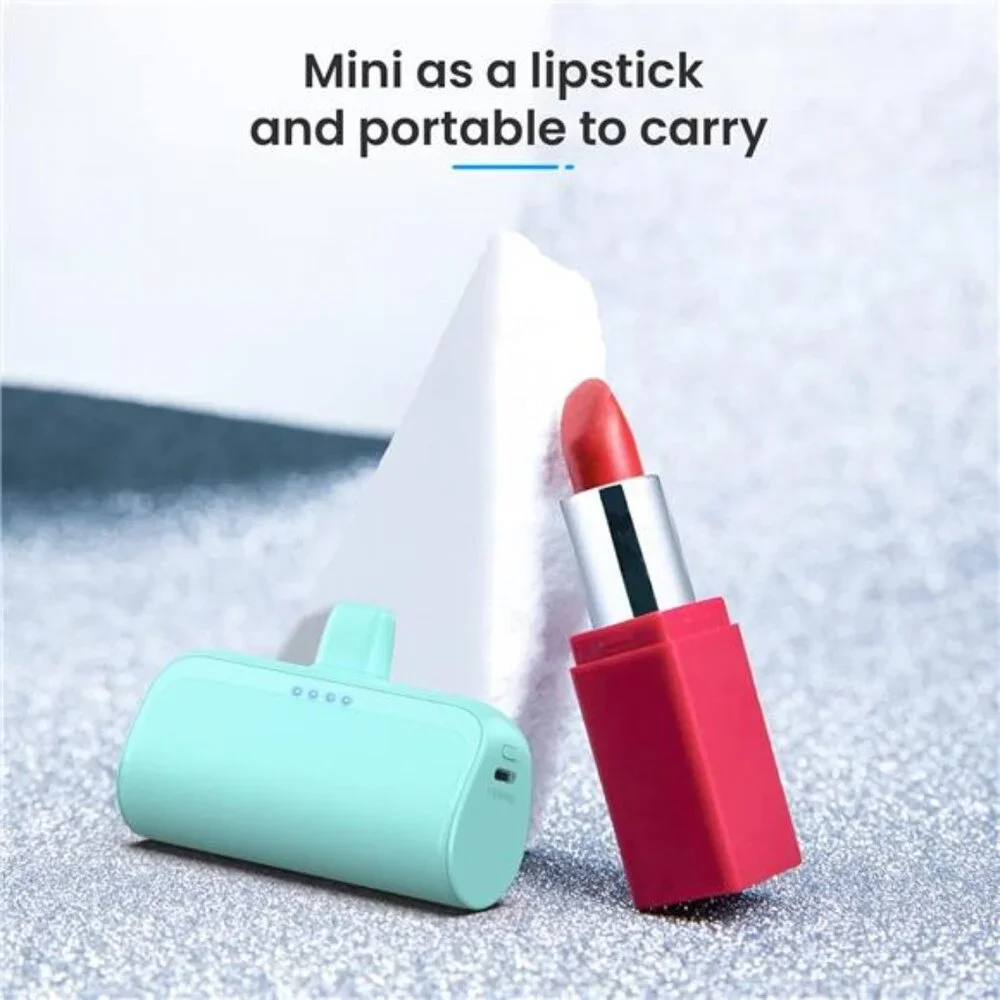 Mini Portable Charger Power Bank for iPhone,5200mAh Portable Phone Charger